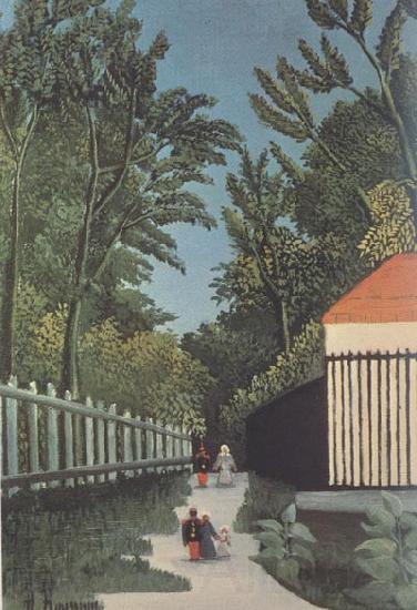 Henri Rousseau View of Montsouris Park Germany oil painting art